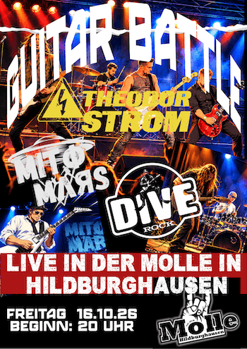 Molle HBN Guitar bBattle mit Mito Mars Dive und Theodor Strom